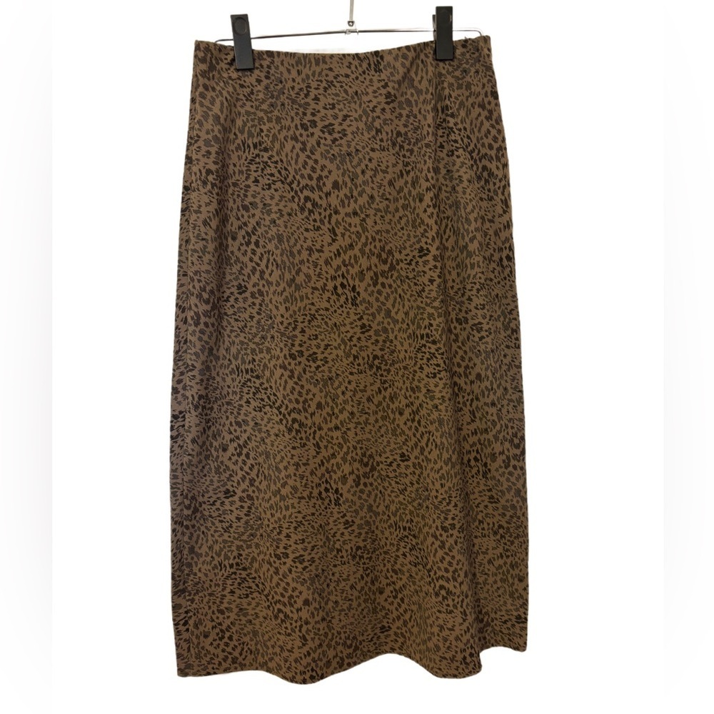 Women's Beautiful Maxi Skirt Brown Animal Print Size XS By‎ A New Day